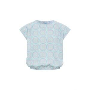 NEW PLEAT girl's emma top in opal
